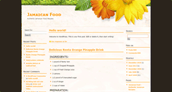 Desktop Screenshot of foodjamaica.net