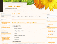 Tablet Screenshot of foodjamaica.net